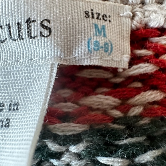 Crewcuts boys fair isle half zip sweater size 8-9 - like new - Picture 3 of 3